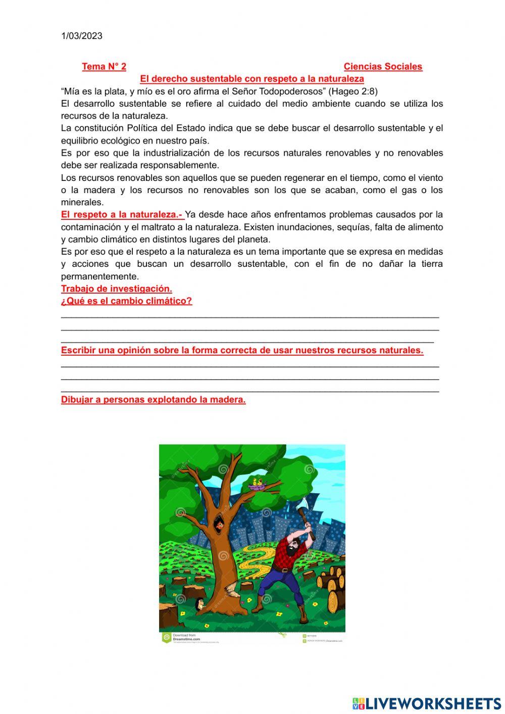 Desarrollo sustentable