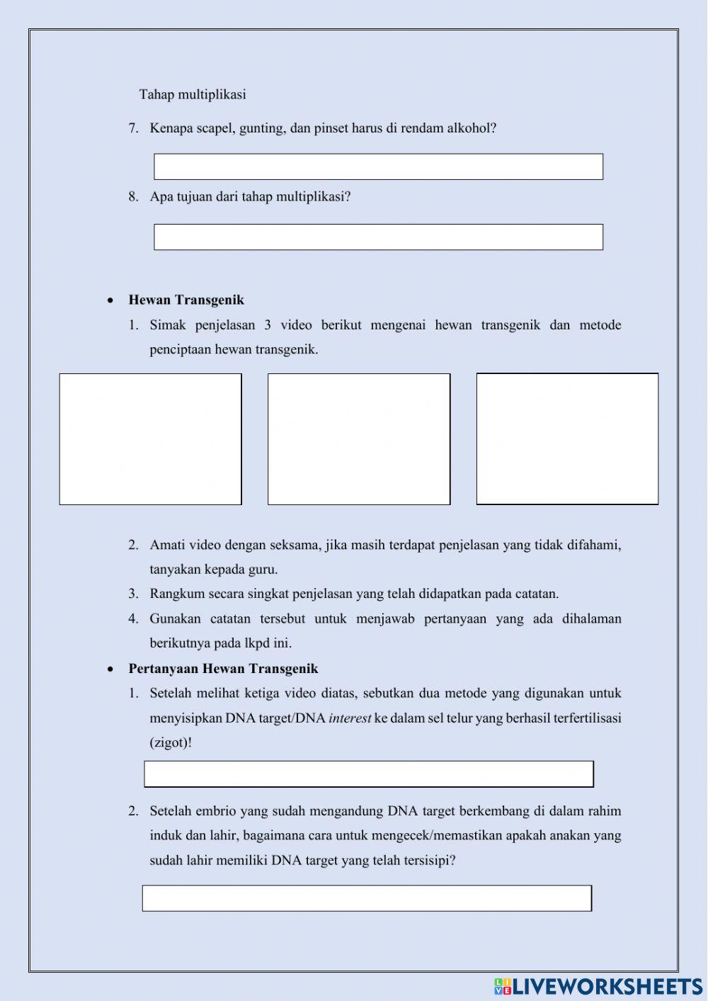 Bioteknologi modern 2