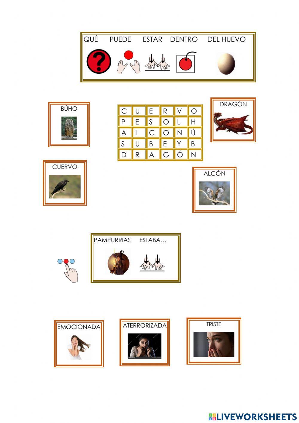 Comprensión 2 LA  BRUJA PAMPURRIAS