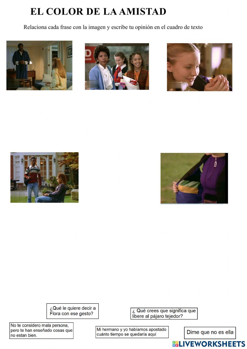 El color de la amistad