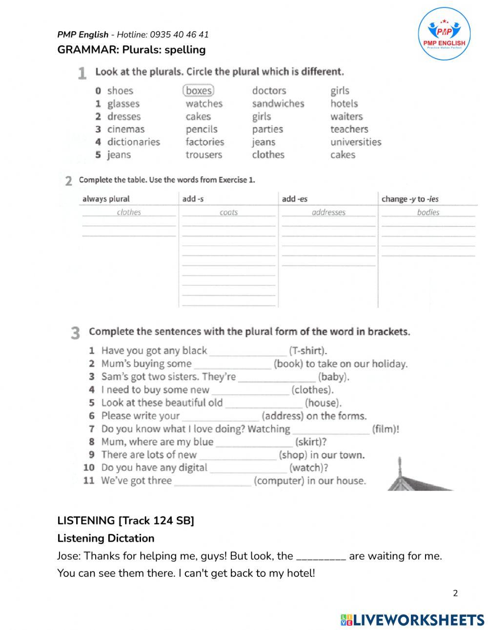 Prepare 1 - Unit 15.1 What shall I wear?