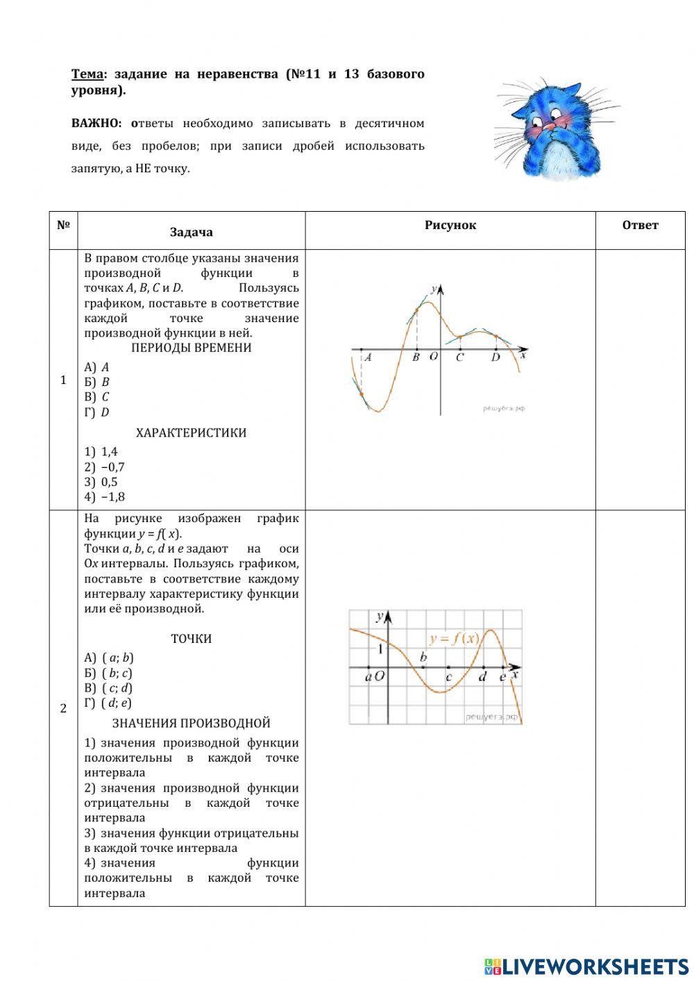 ДЗ№6: стереометрия и графики.