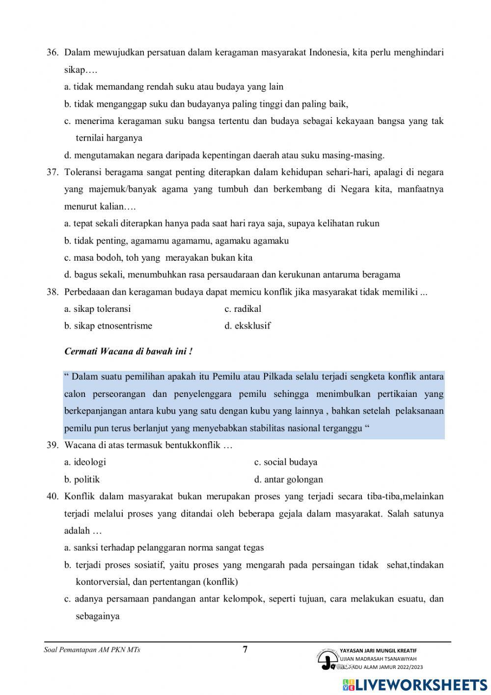 Matematika pemantapan am 2022-2023