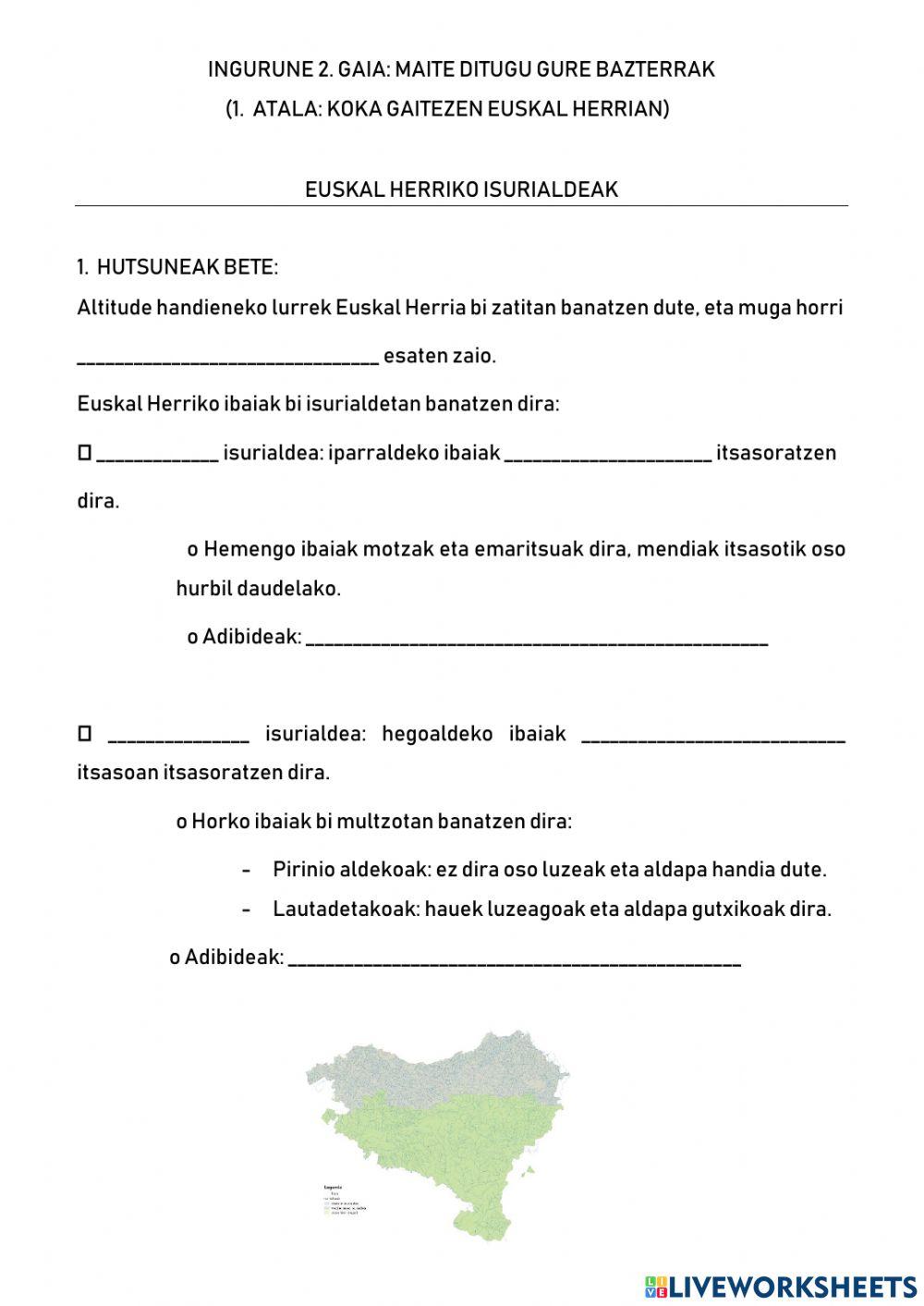 Isurialdeen banalerroa Isurialdeen banalerroa