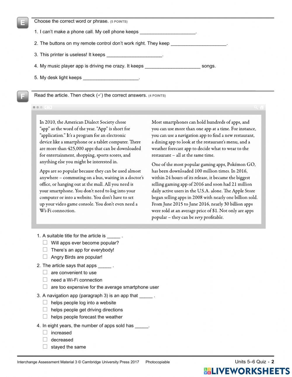 MID-TERM INTERMEDIATE 4