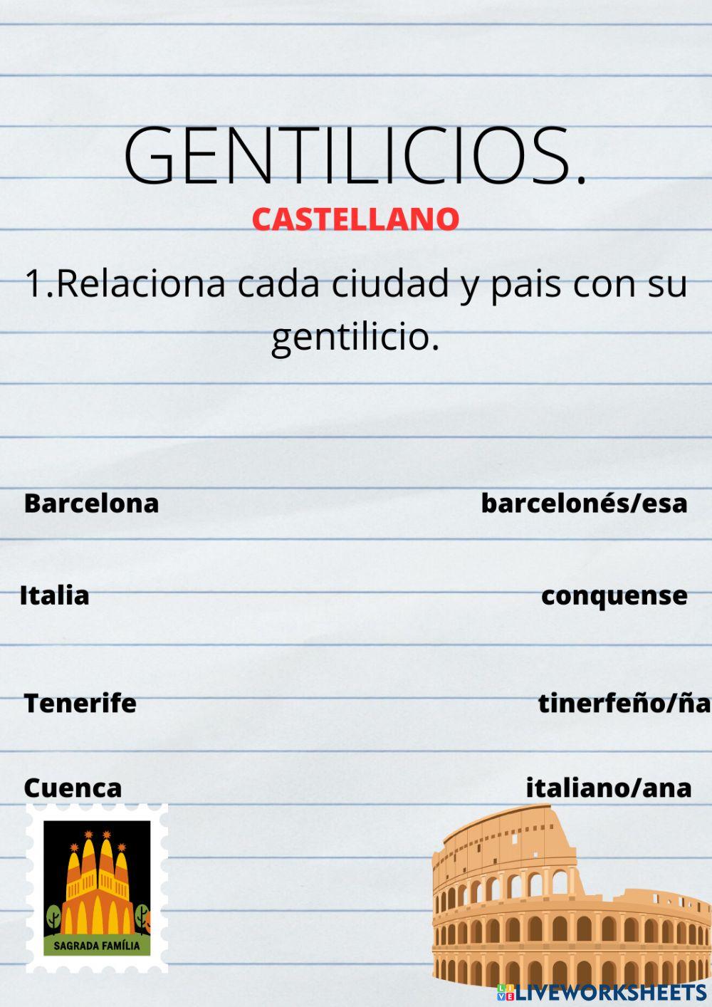 Gentilicios