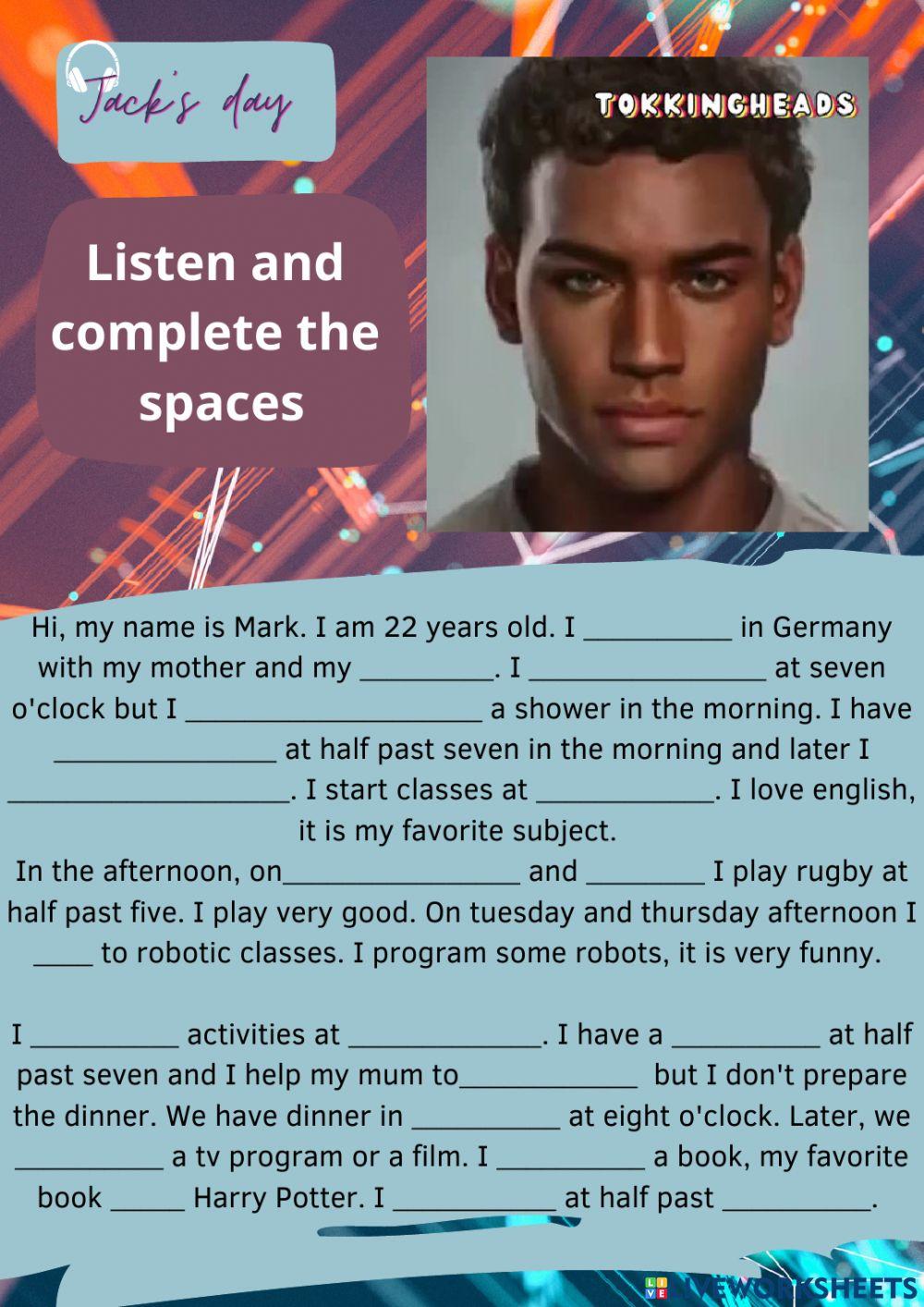 listening-routines-interactive-worksheet-live-worksheets