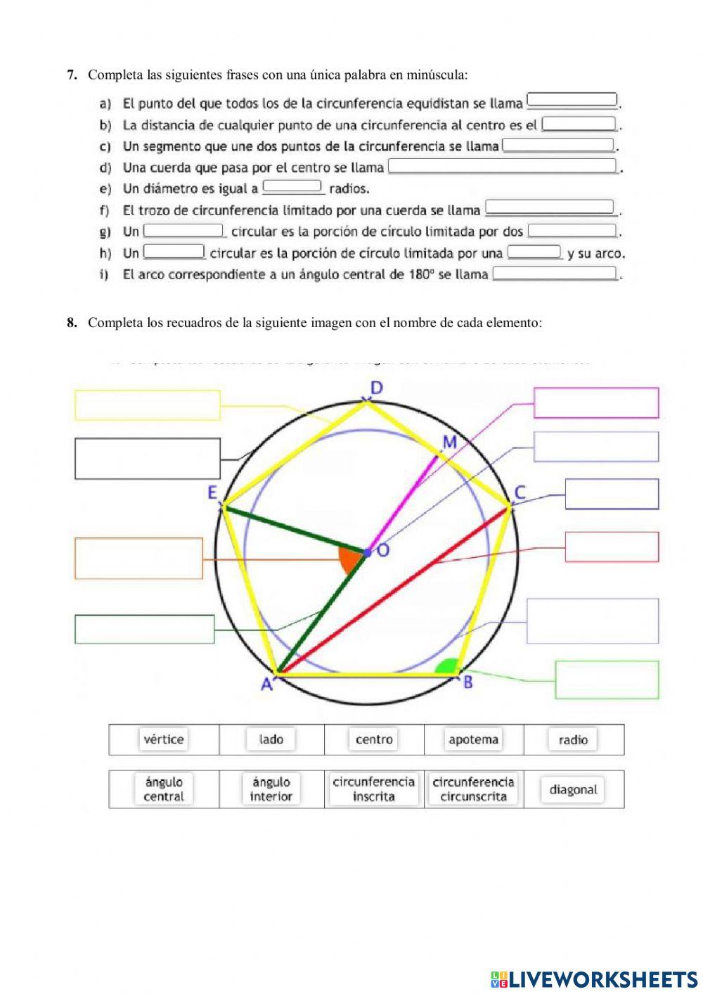 Figuras geométricas 1º ESO