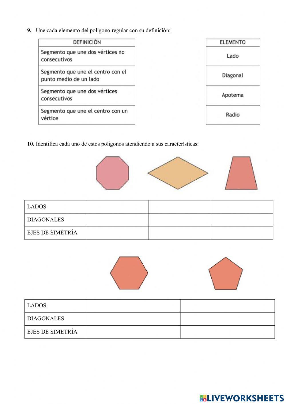 Figuras geométricas 1º ESO