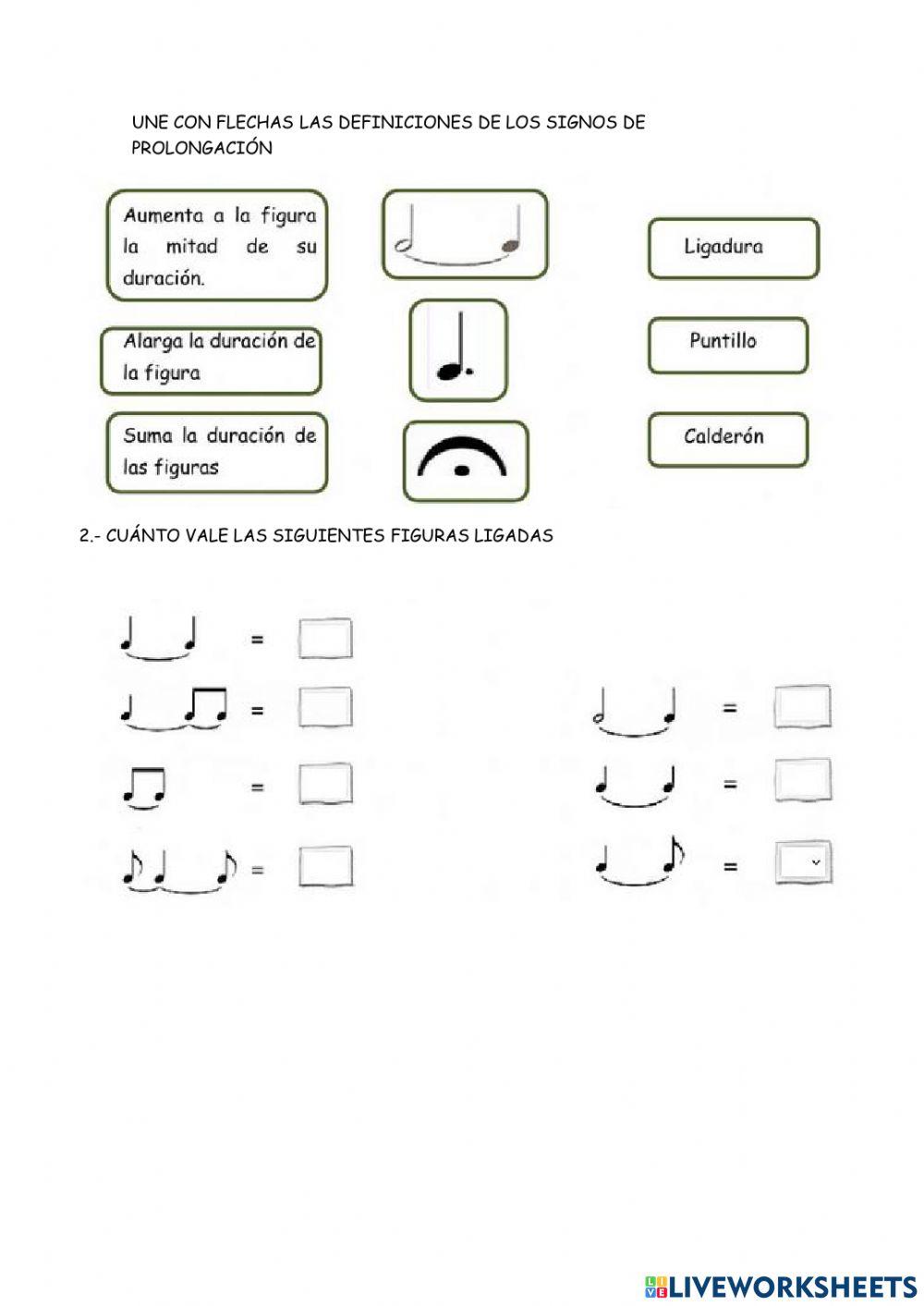 Signos de prolongación