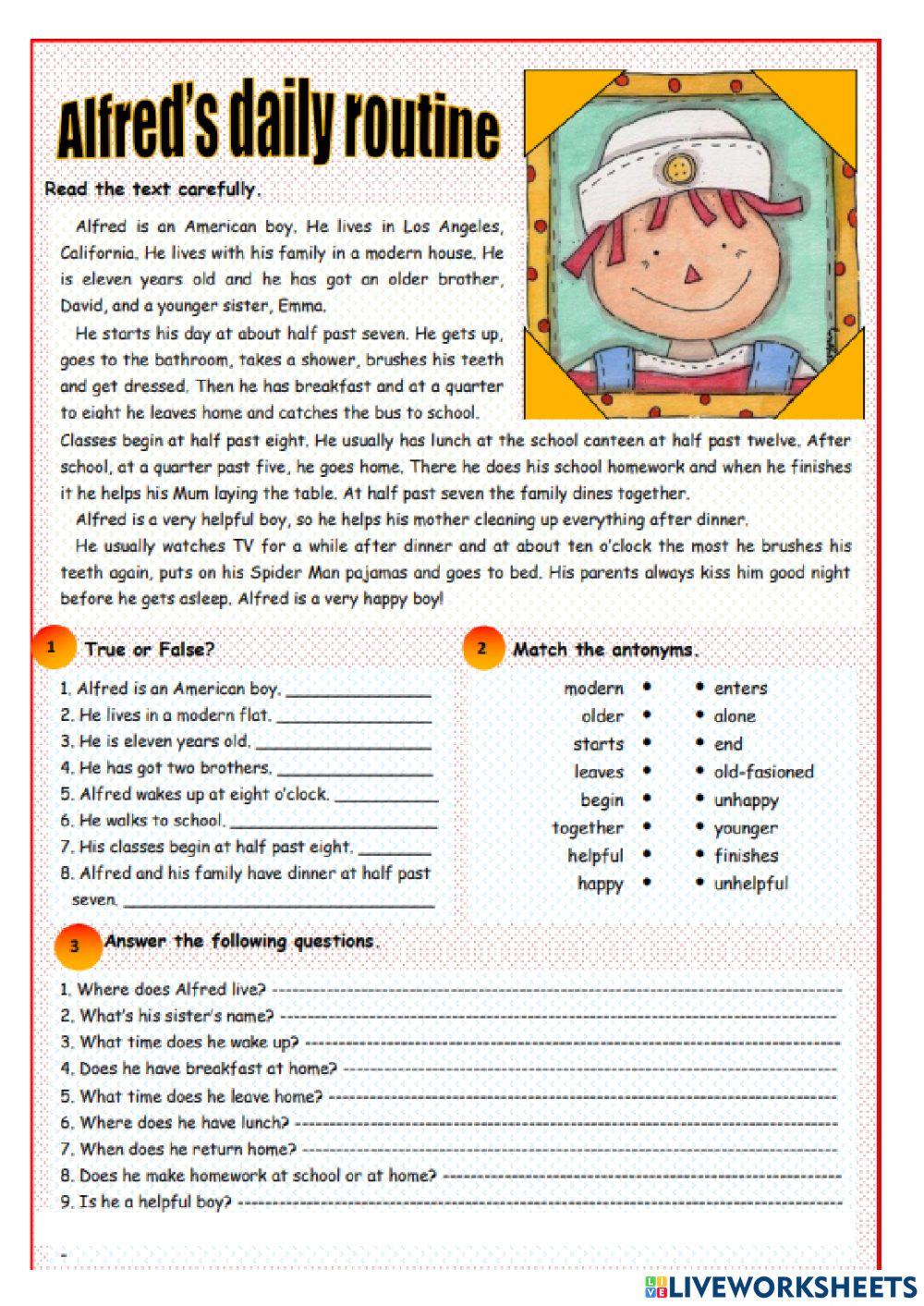 Final Elementary test