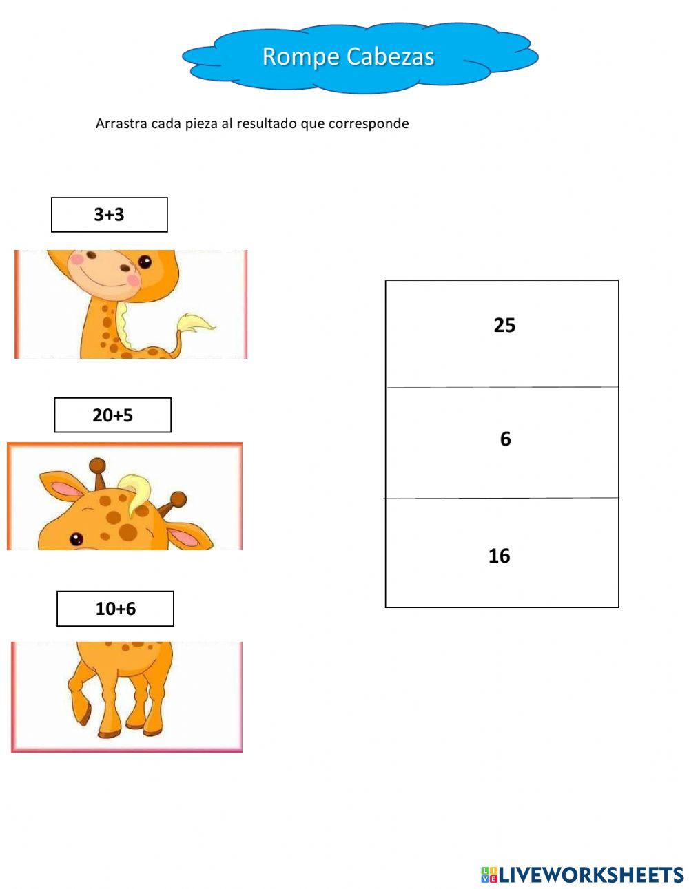 Operaciones con números naturales