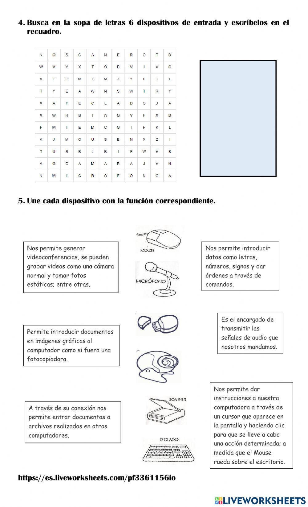 Dispositivos del Computador