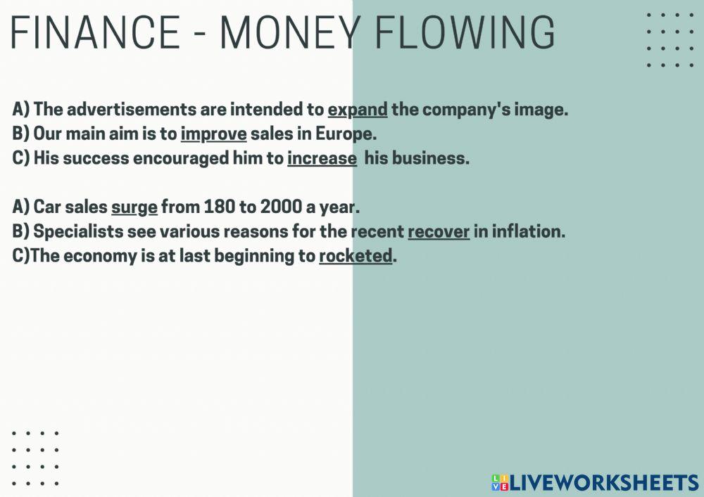 Finance - up and down trends