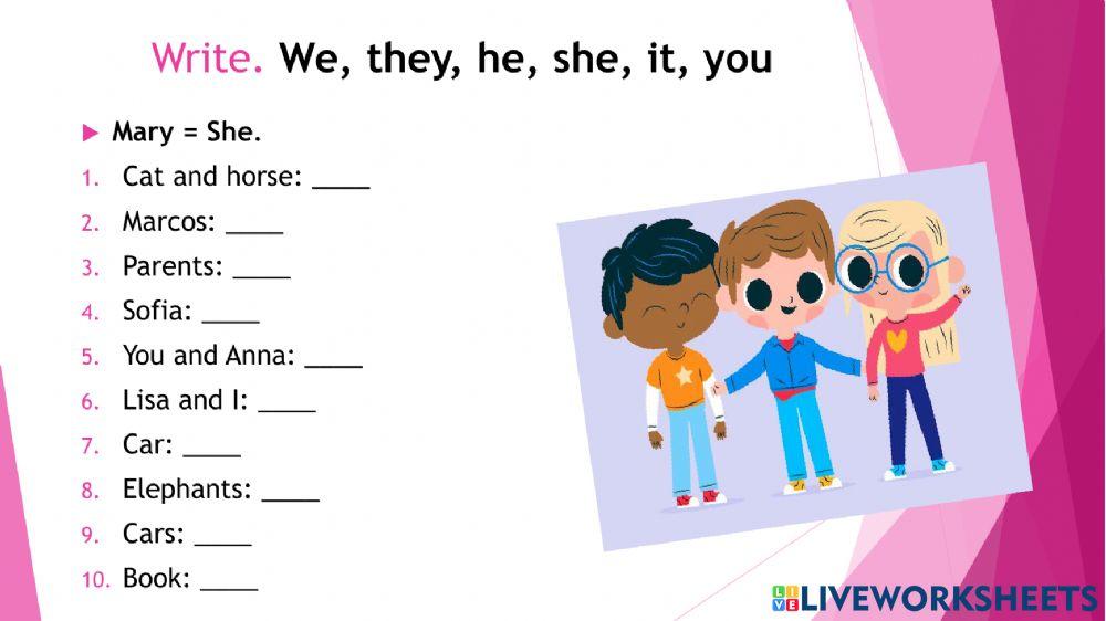 Pronouns