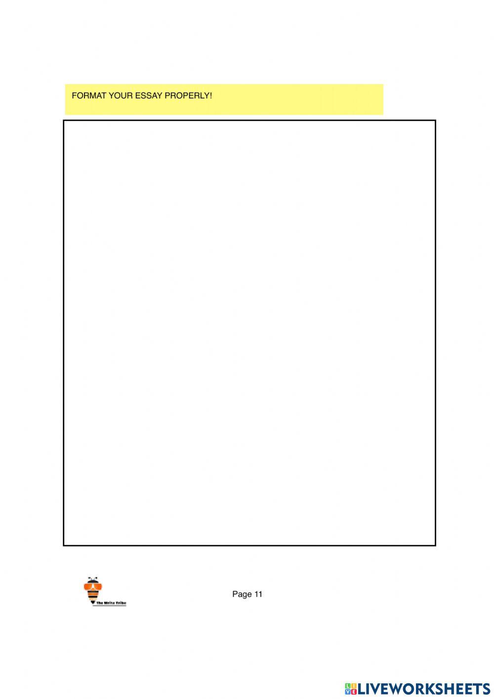 2023 Week 8 Upper Sec Essay Writing - Personal Recount