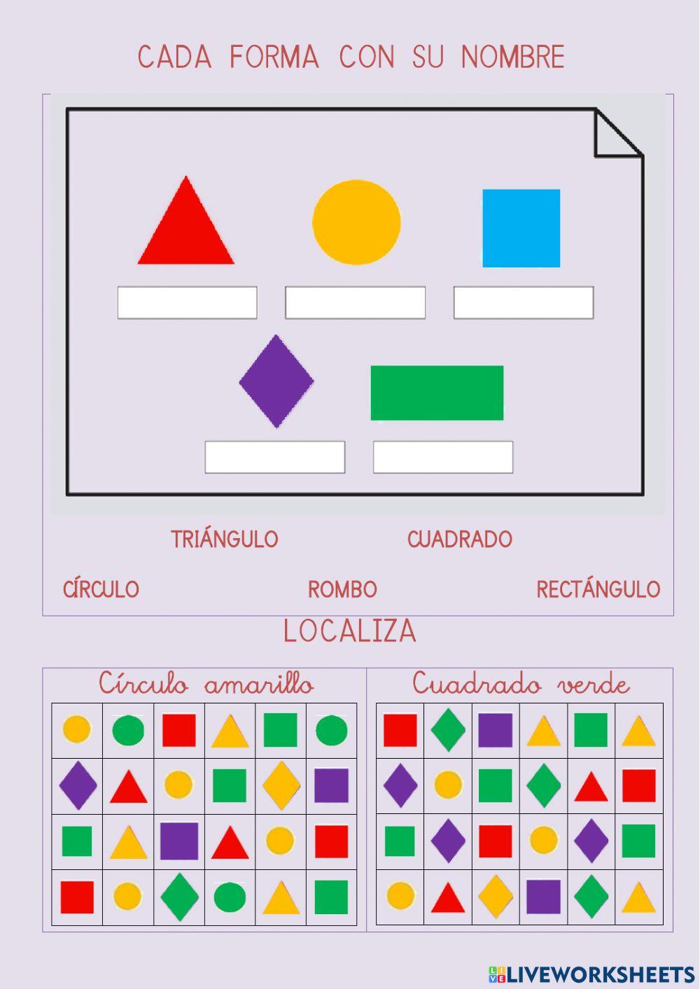 Las figuras geométricas planas