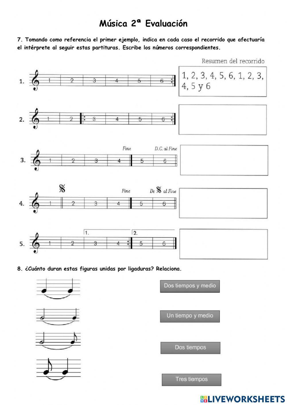 Control trimestral 2 6º