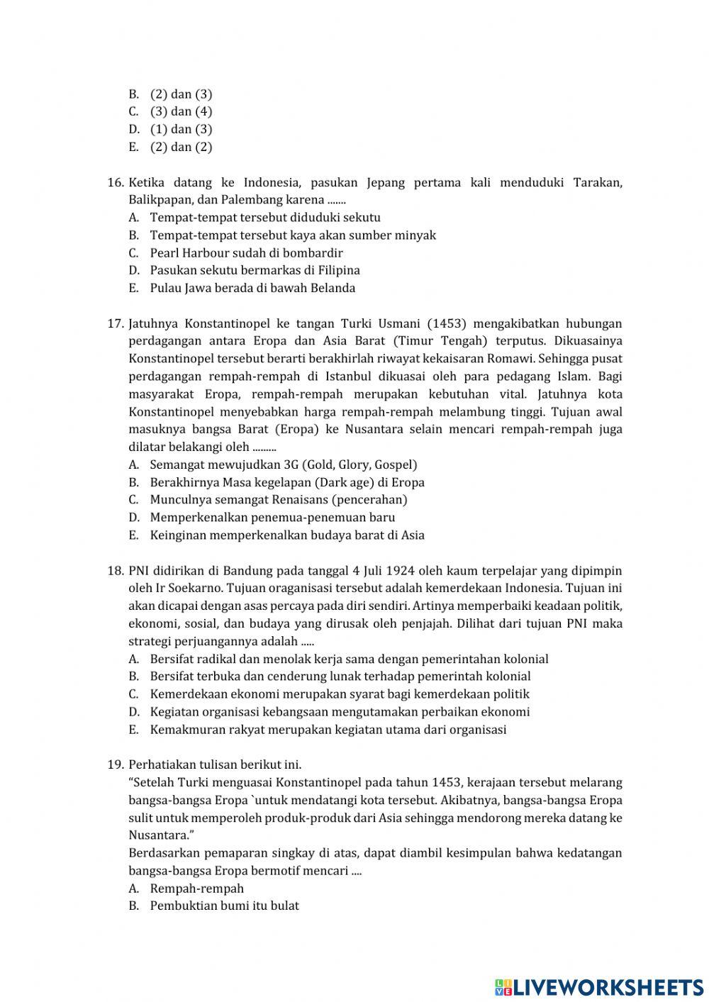 Sas Sejarah Indonesia