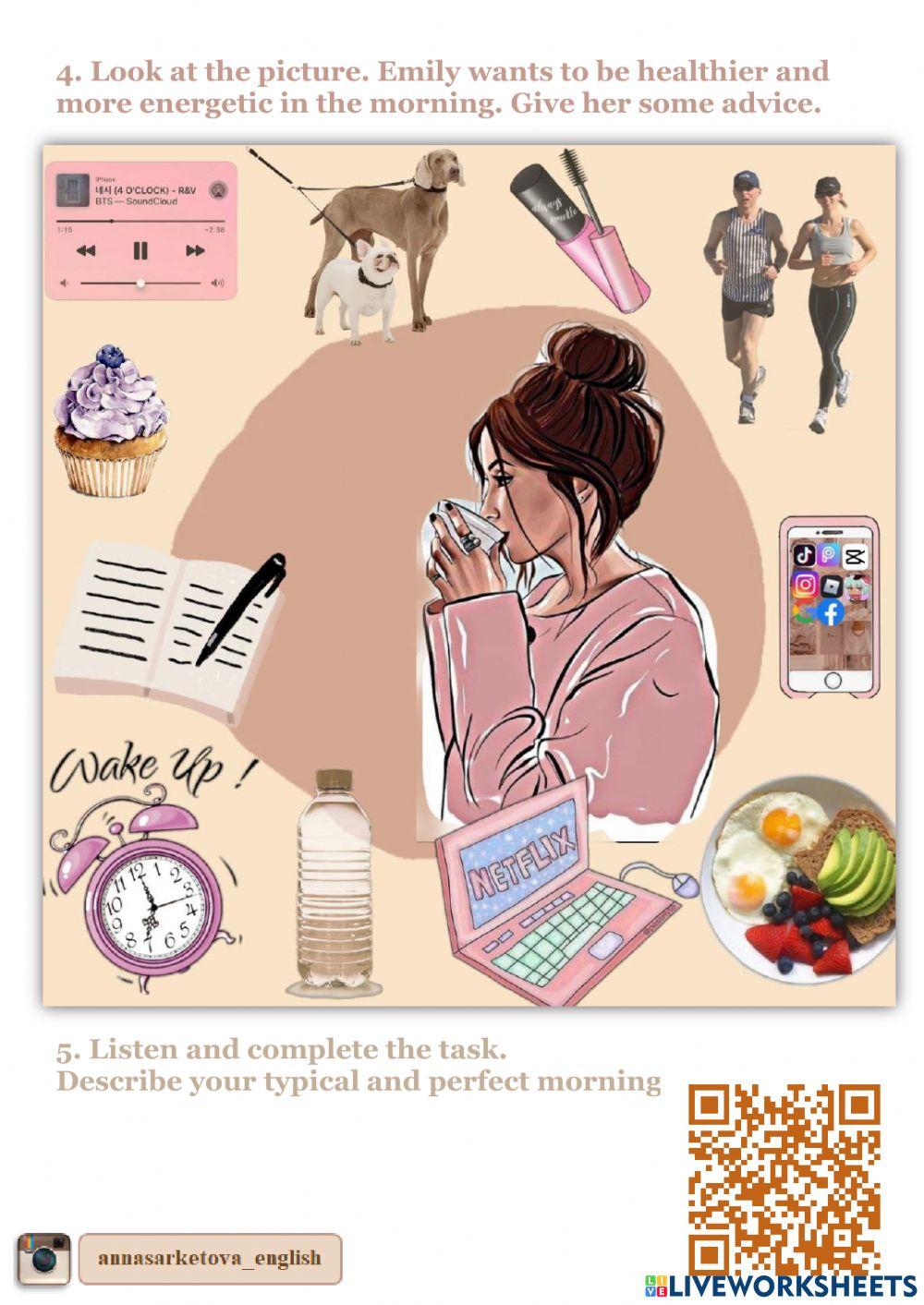 Let's speak about morning