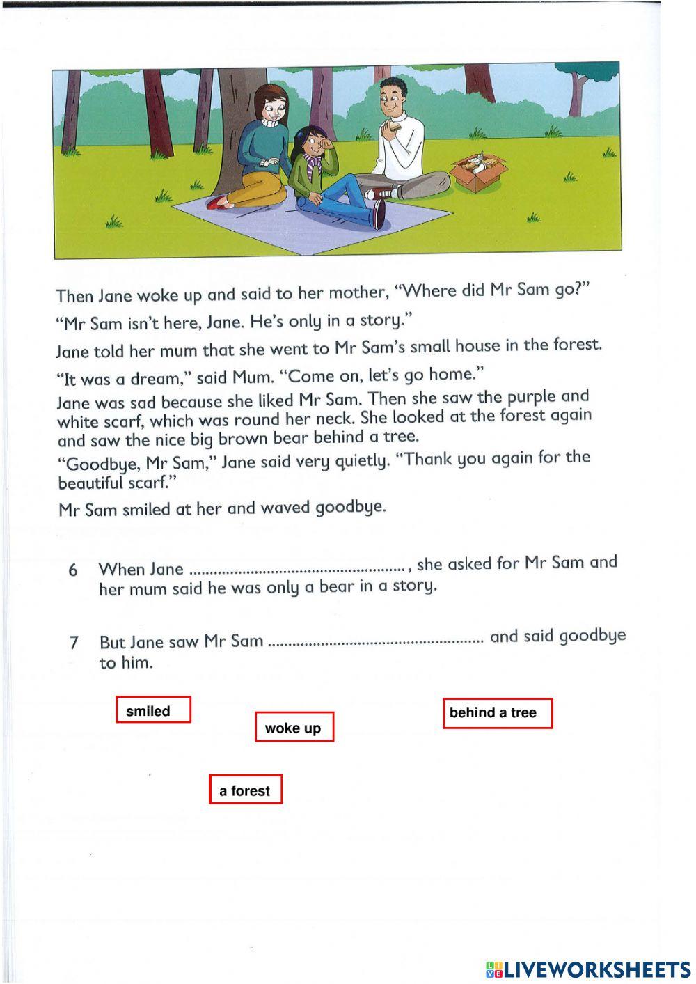 A S 5 Writing Test March 23