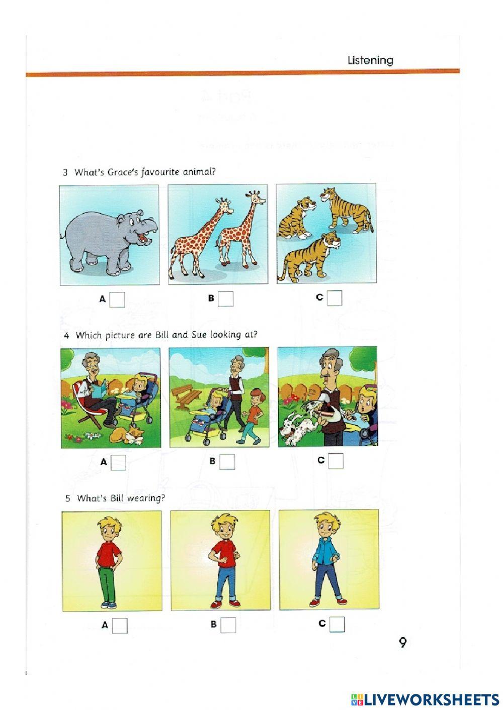 Test speaking unit 1. Get ready for starters (Ms.Huong)