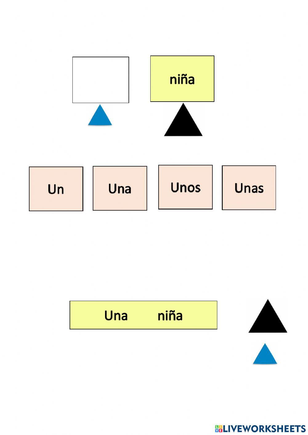Artículos indeterminados