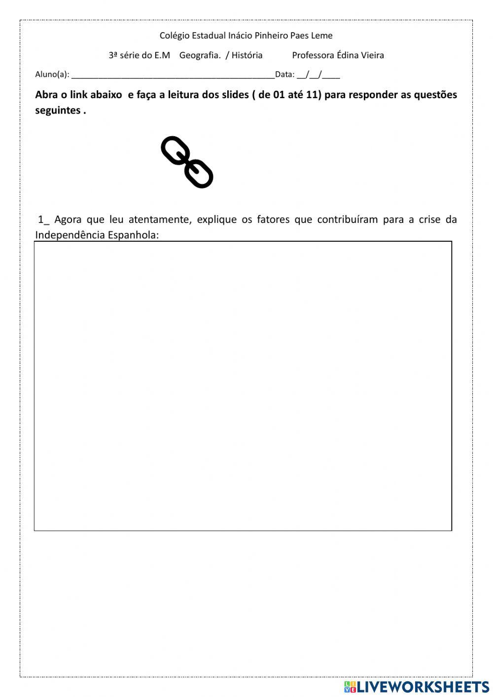 Independência da América espanhola