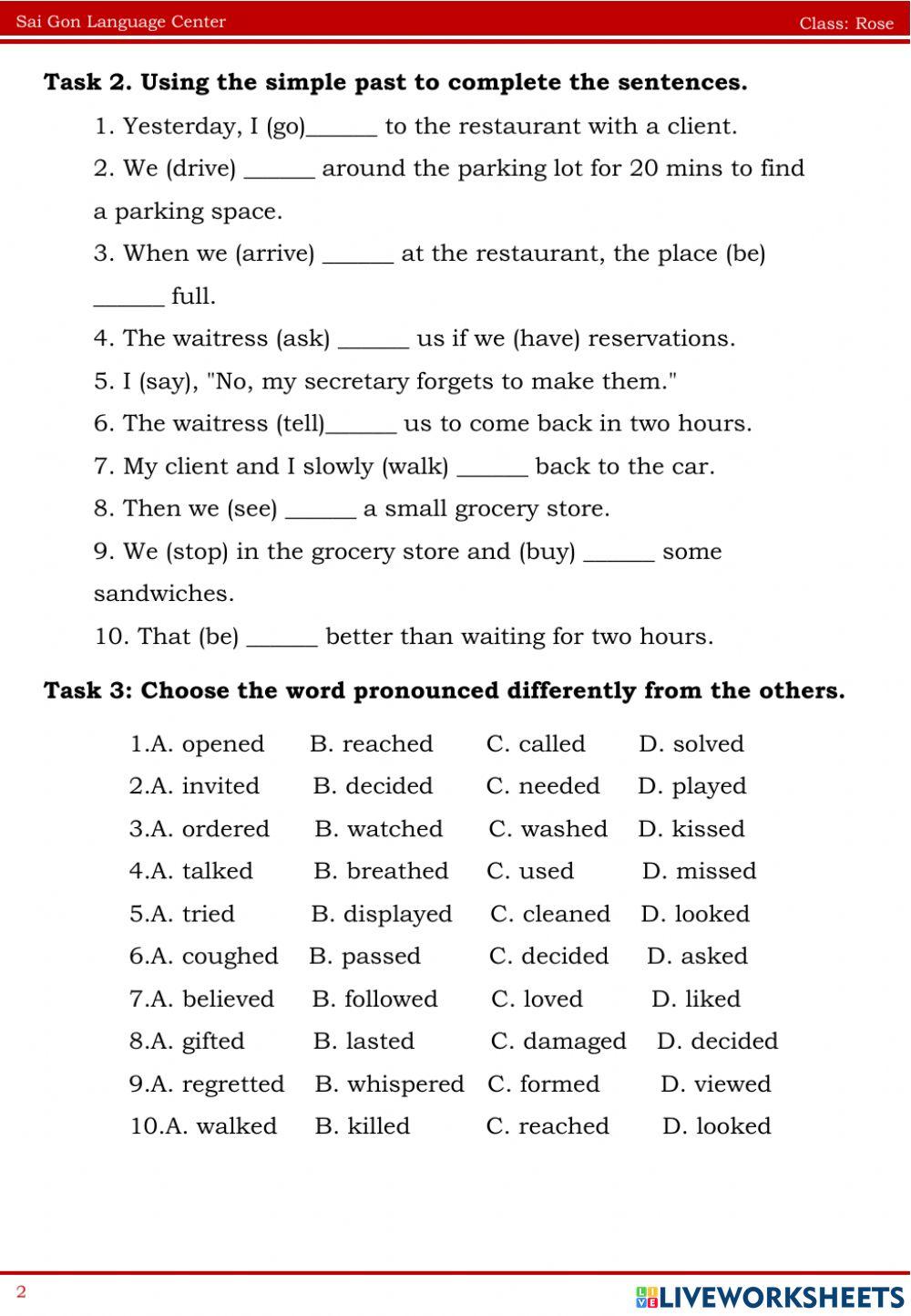 Rose FFs3 Unit12 12.03