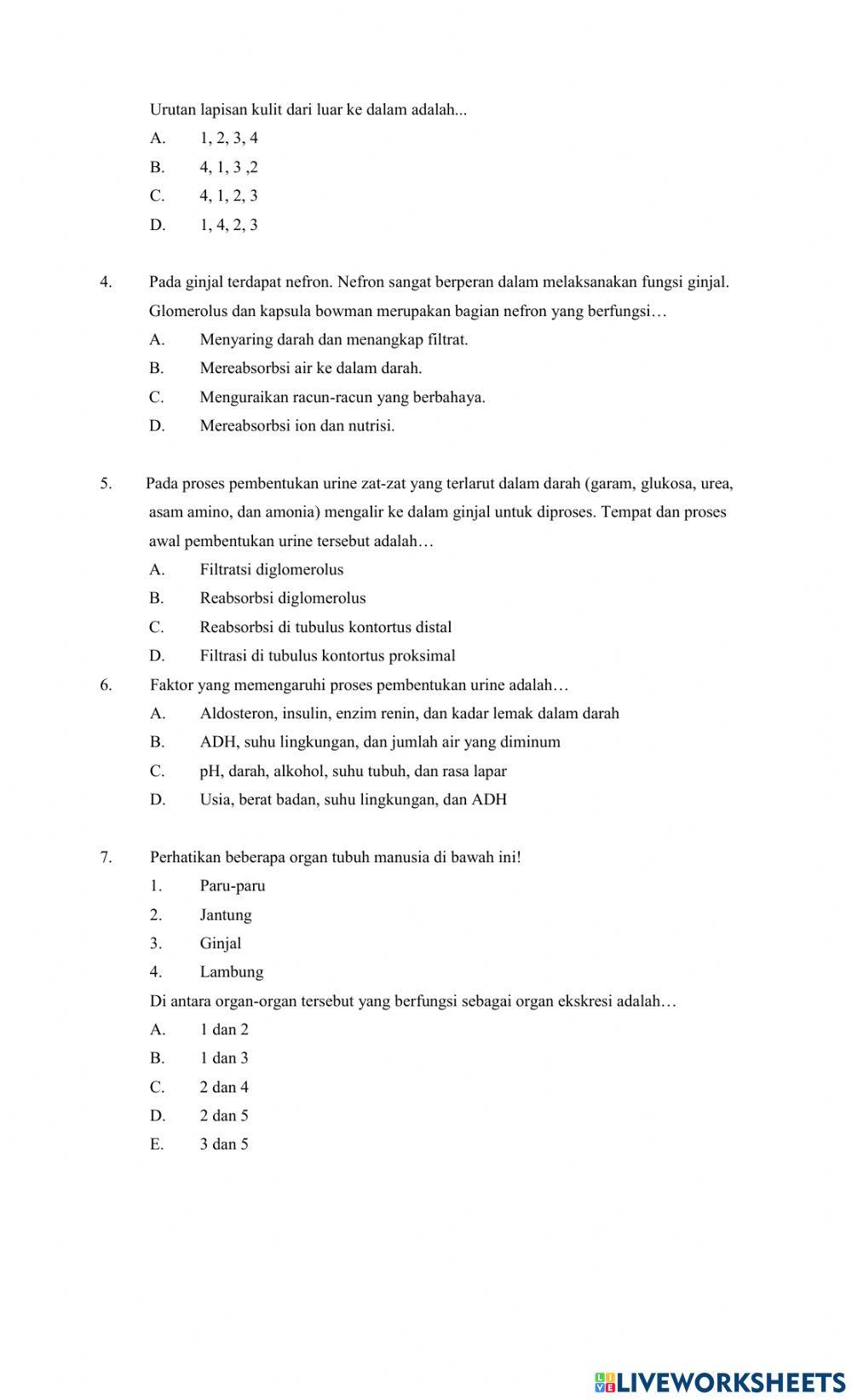 Pts biologi kelas 9 semester 2