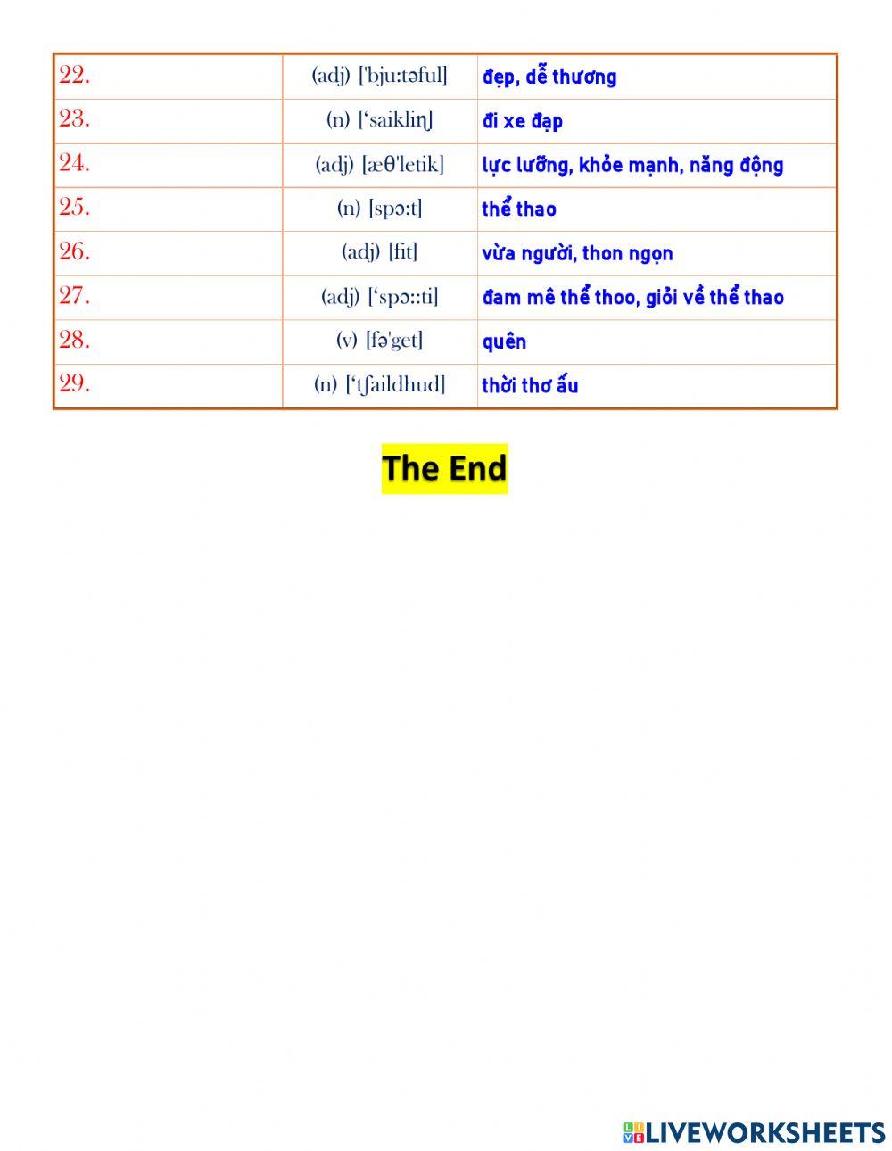 E4. unit 14. what does he look like?