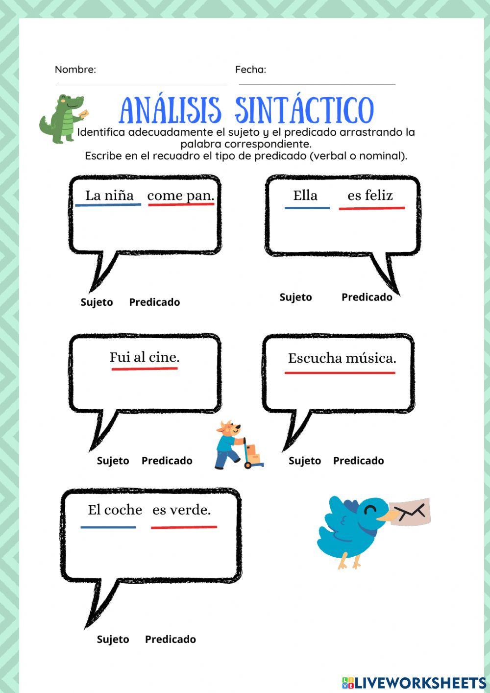 Análisis dintáctico