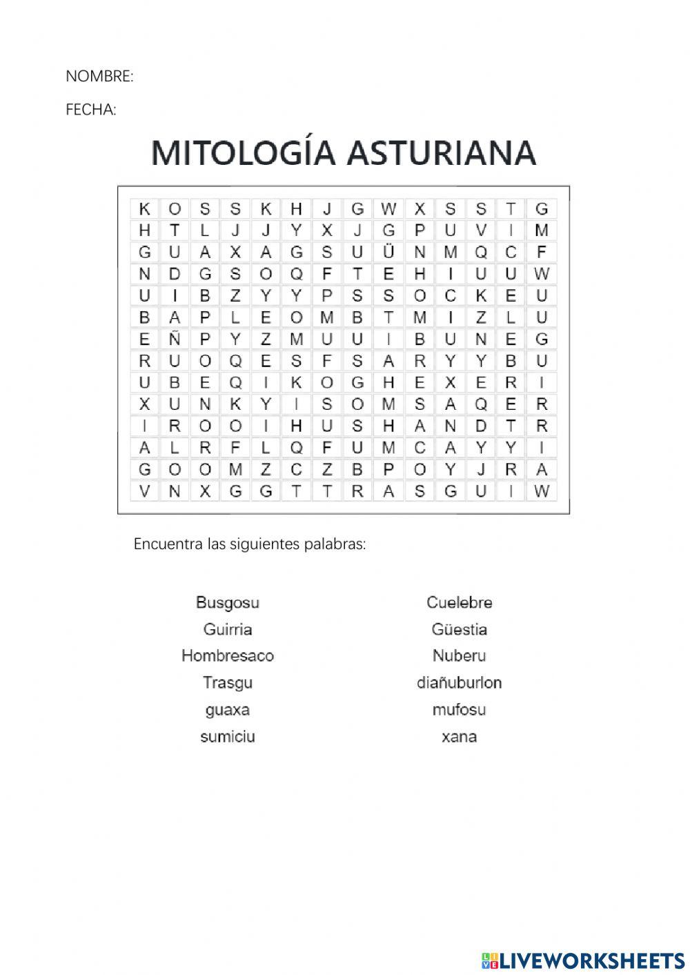 Mitología Asturiana