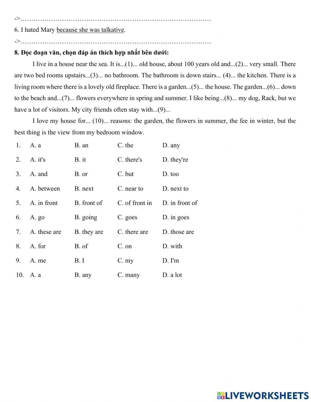 5C - So sánh nhất