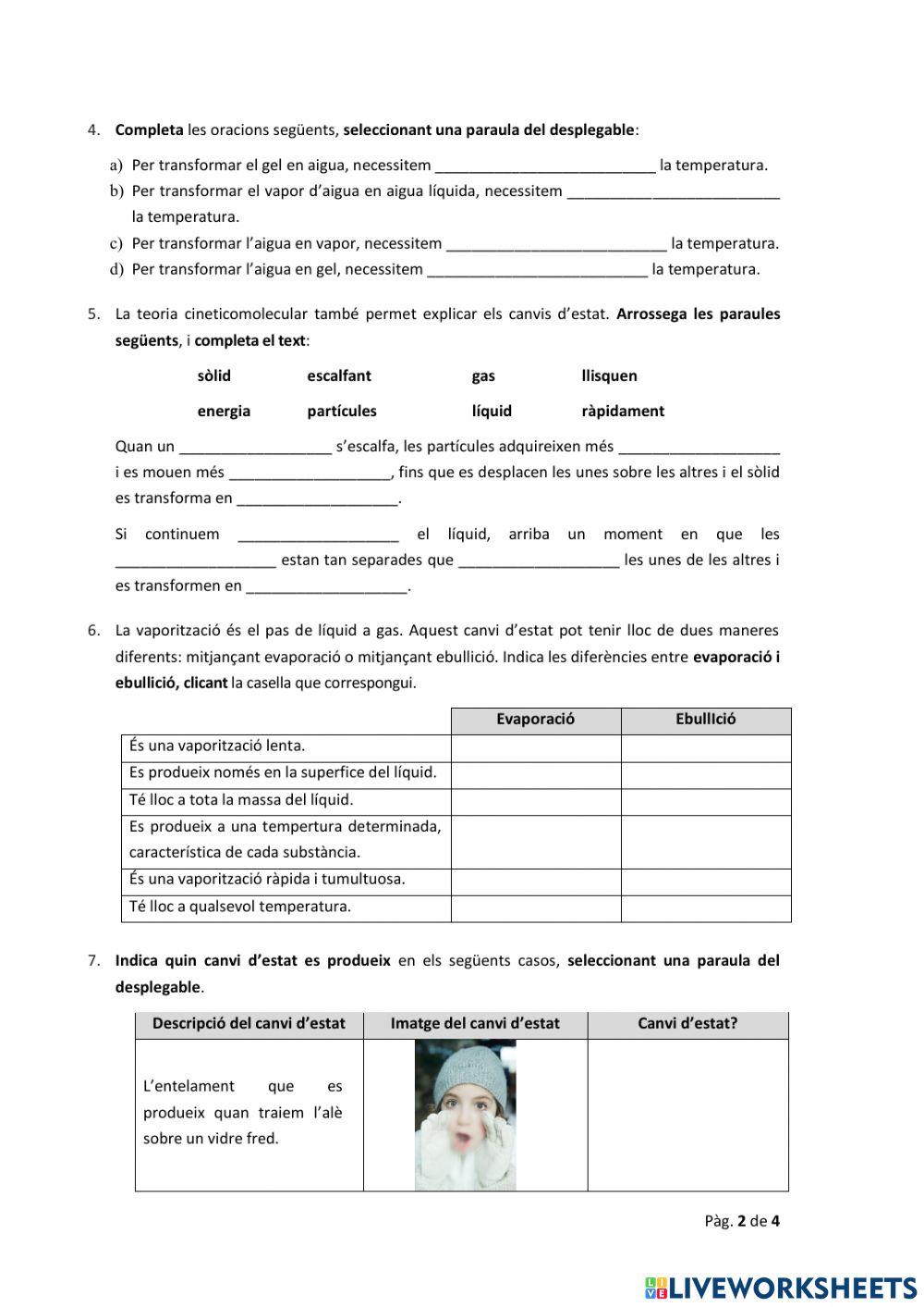 La diversitat de la matèria