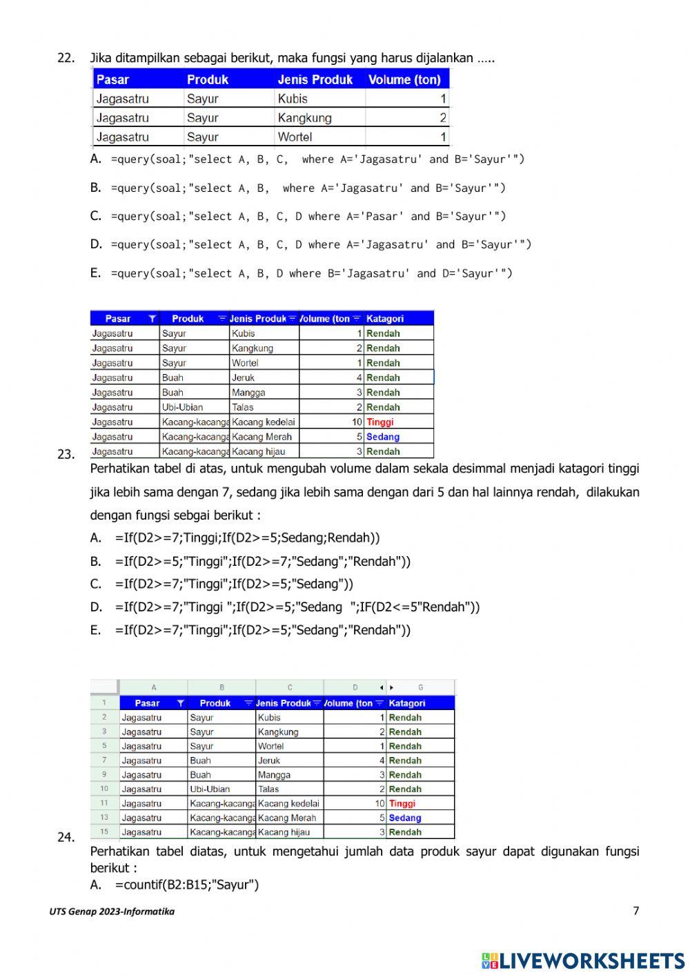 Informatika UTS Genap 2023