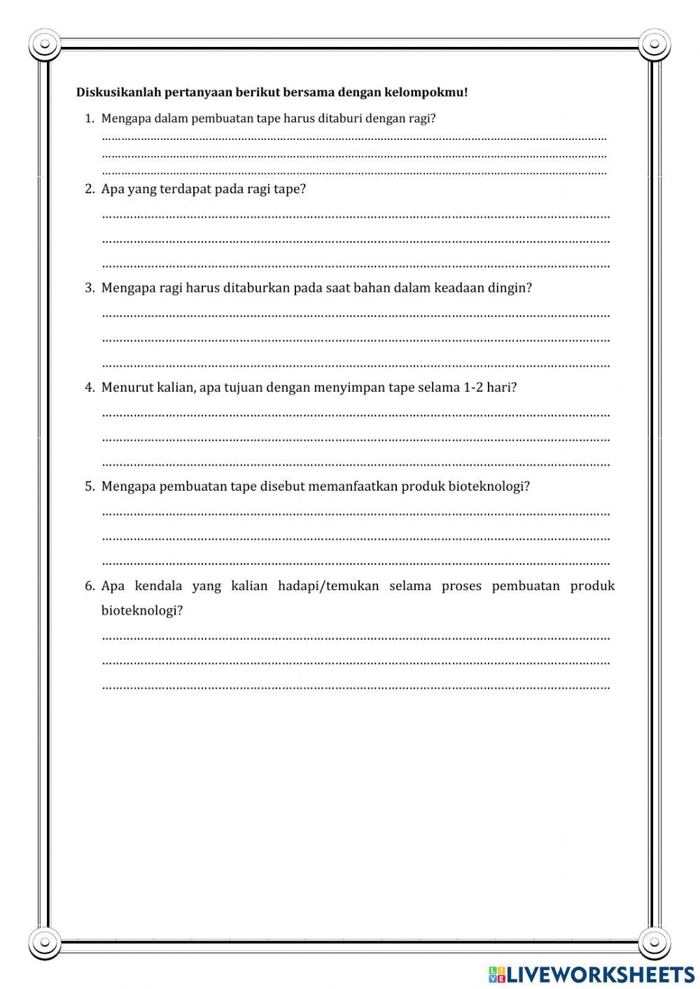 Lkpd bioteknologi - tape