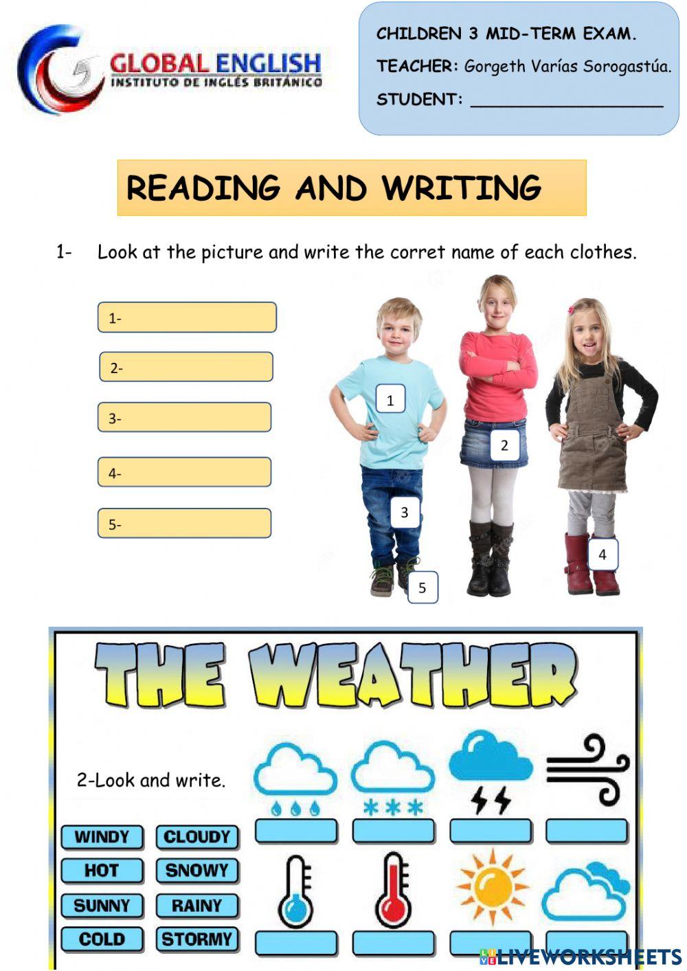 MIDTERM EXAM- CHILDREN 3