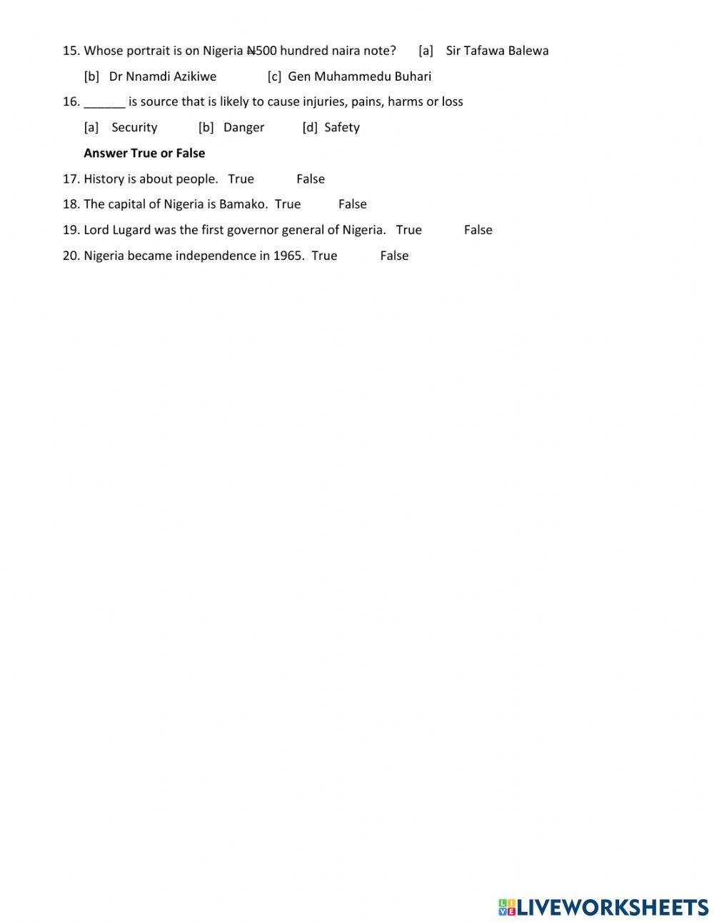 second-term-examination-history-primary-3-online-exercise-for-live