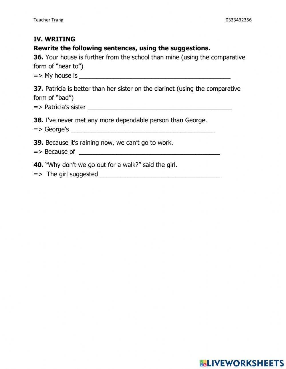 Học kỳ 2 - grade 9