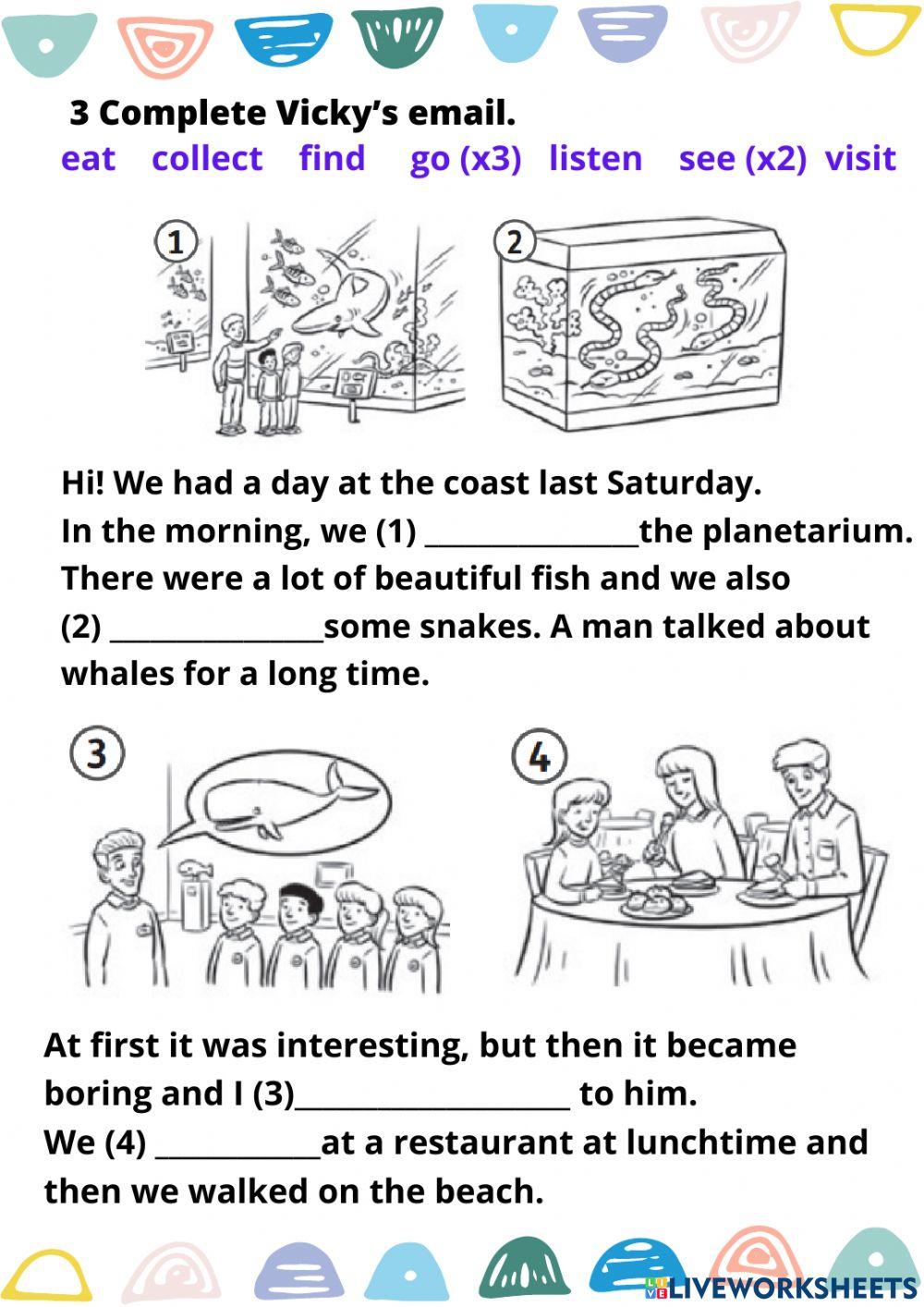 Exam 6º UNIT 4 (part 2)