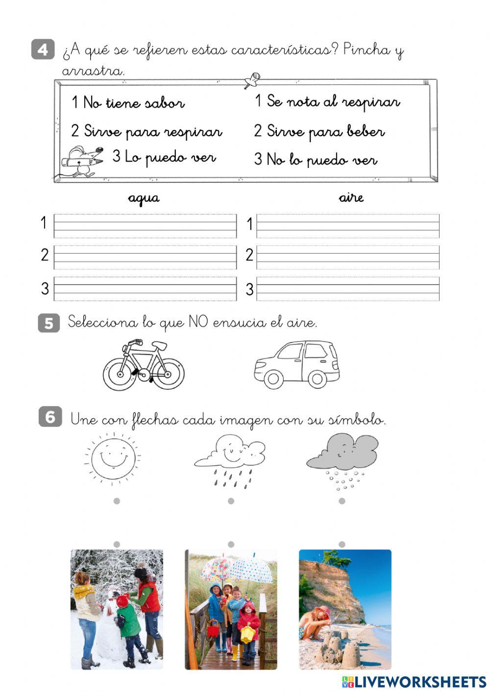 Agua y aire para vivir