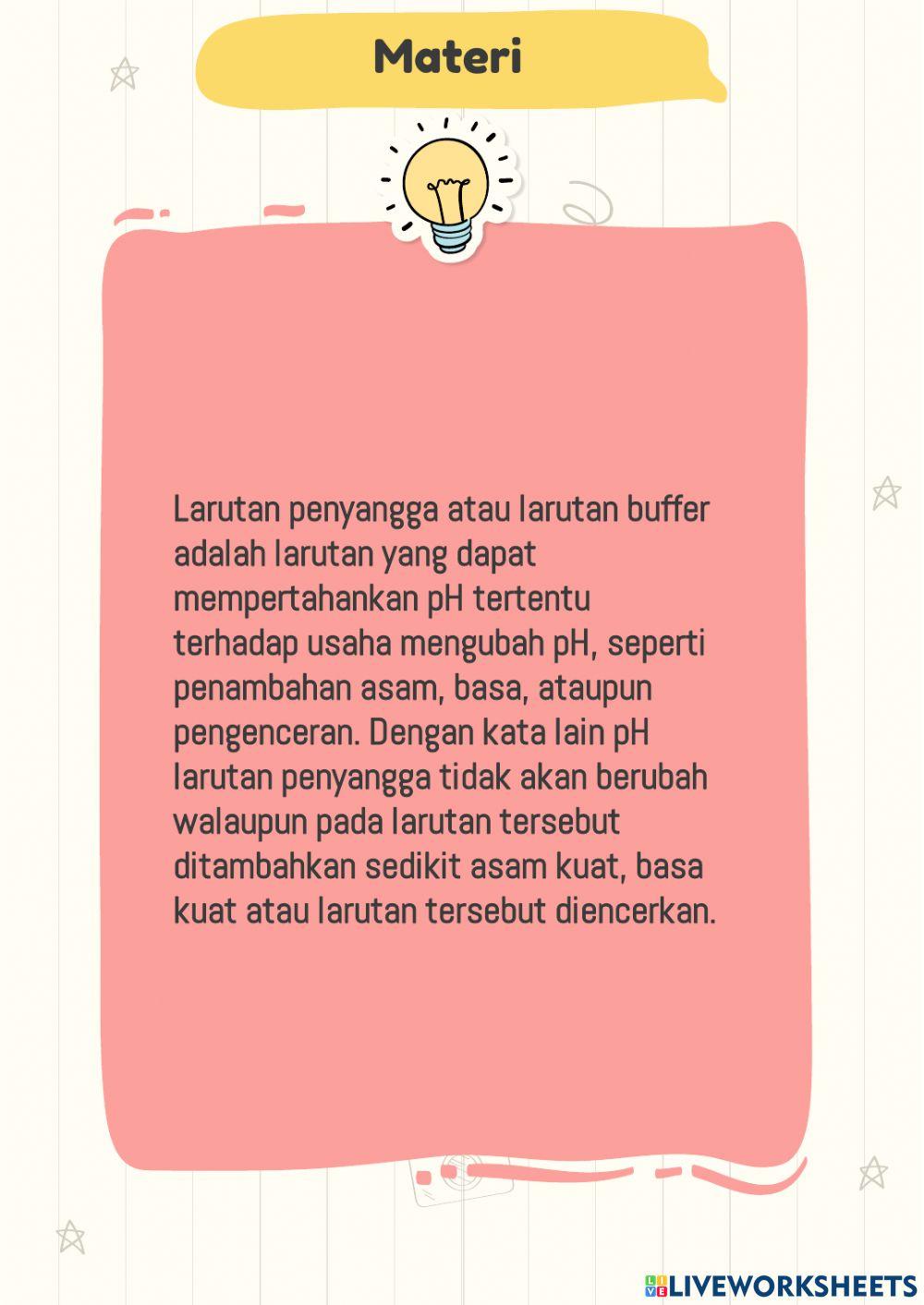 Lkpd larutan peyangga