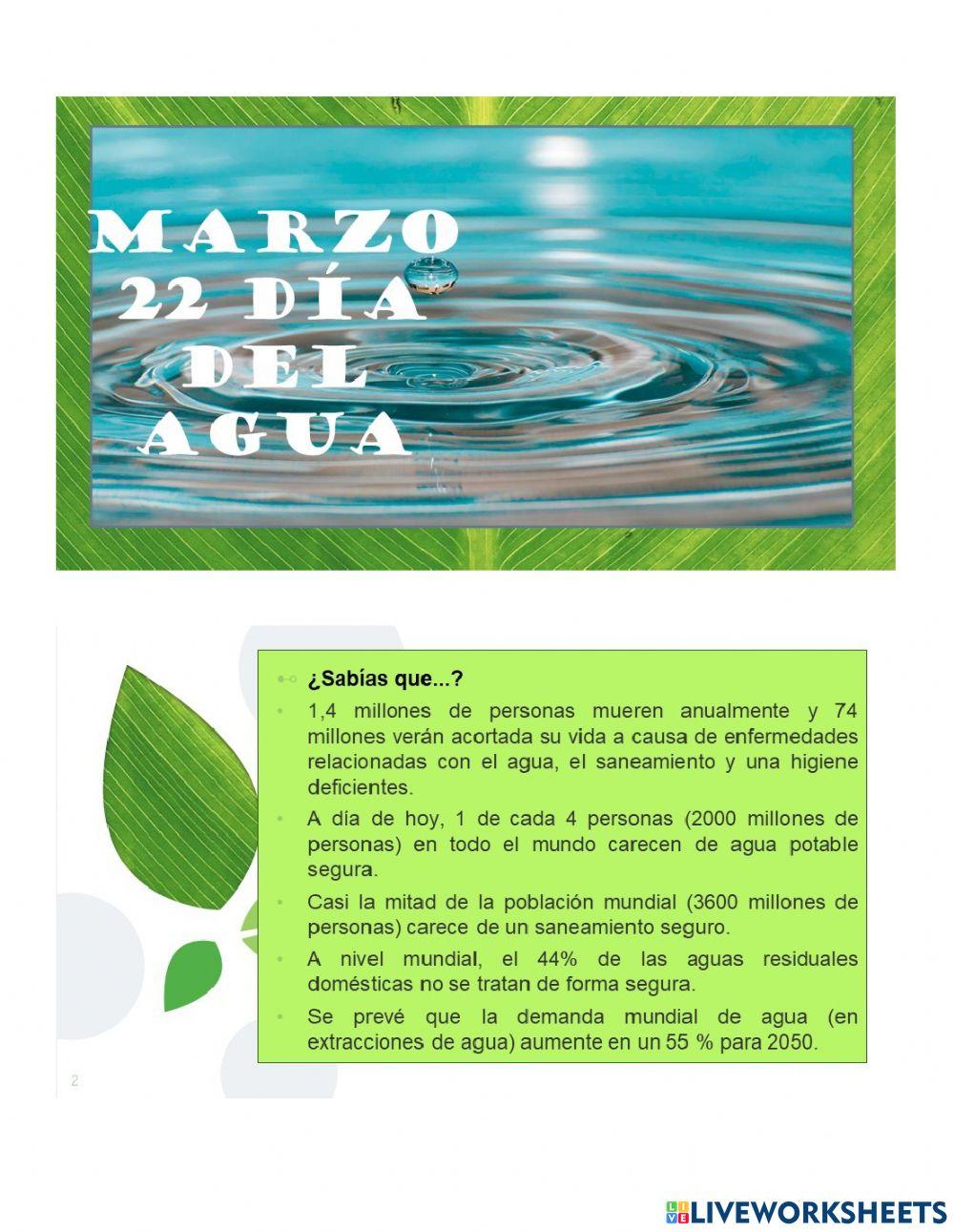 Taller día del agua -prae