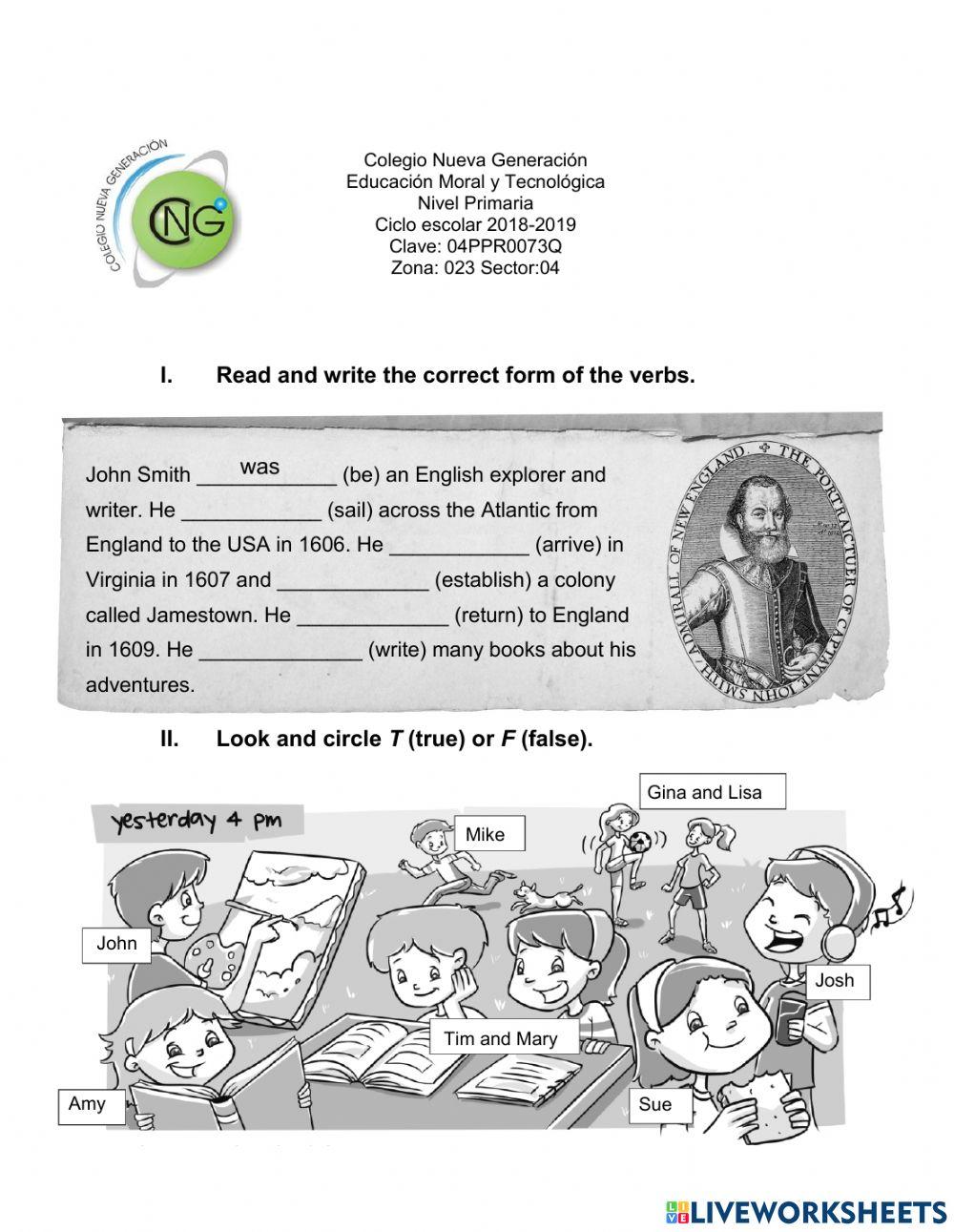 English test unit 2 and 3