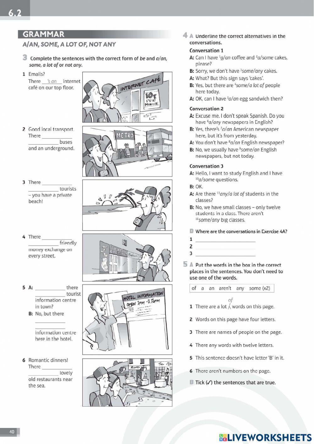 Speakout 6.2 workbook