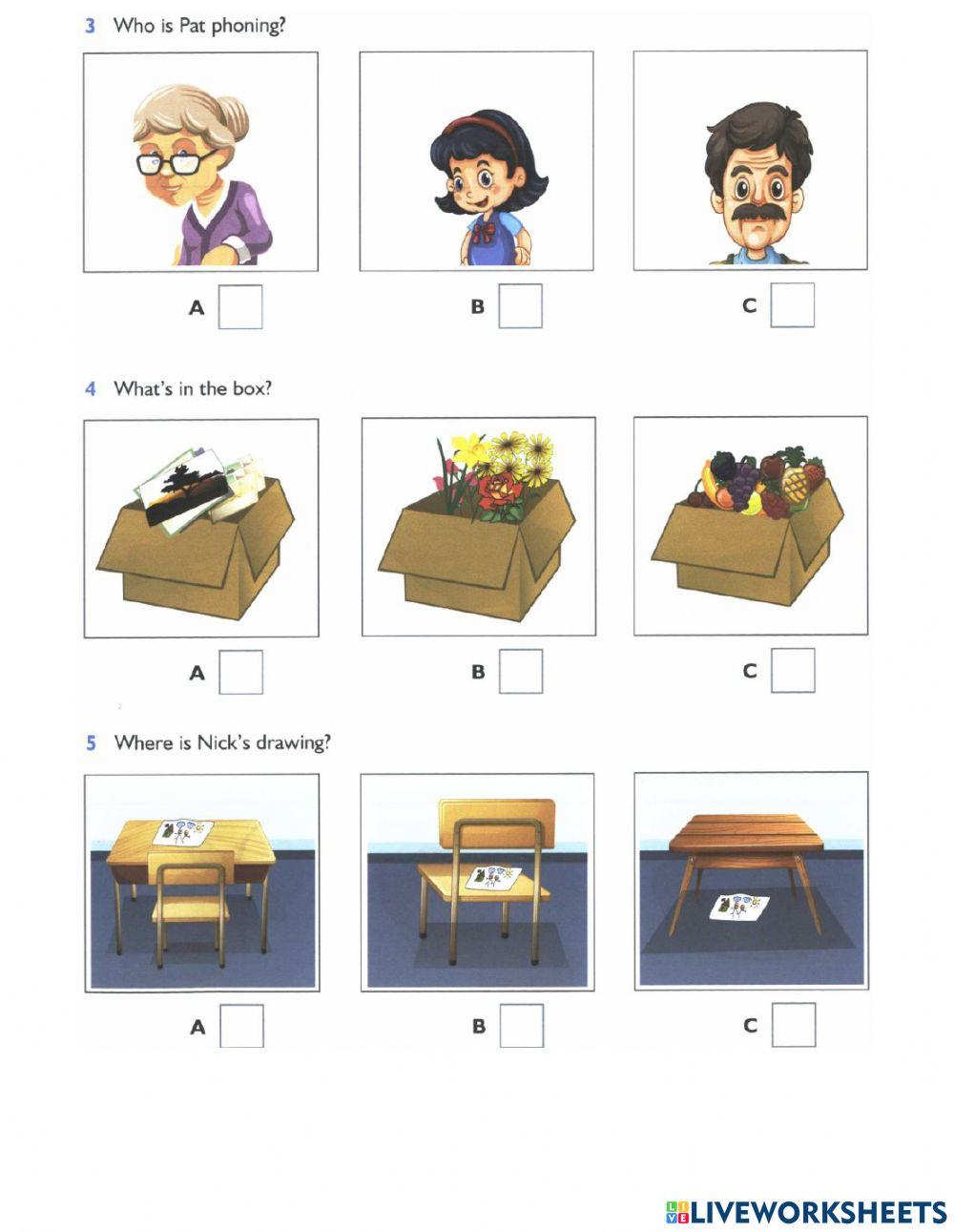 Part 3 - Tick the box