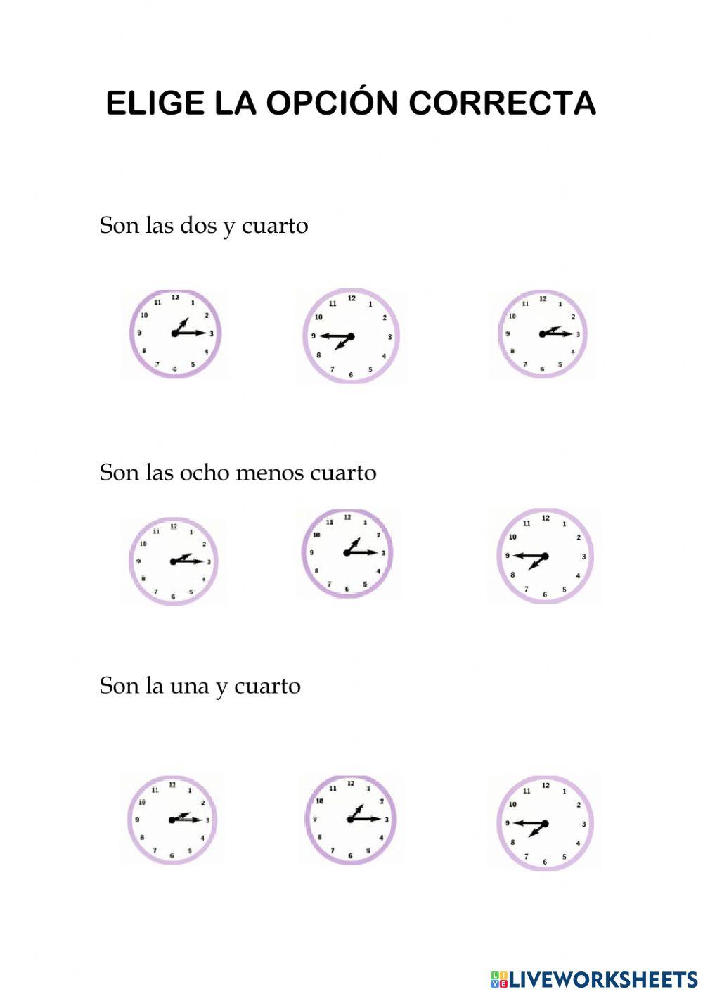 Las horas