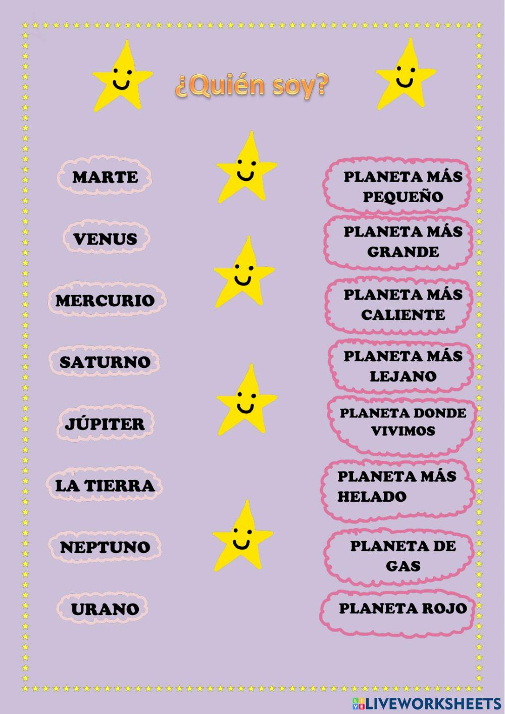 Ficha 4. Sistema Solar