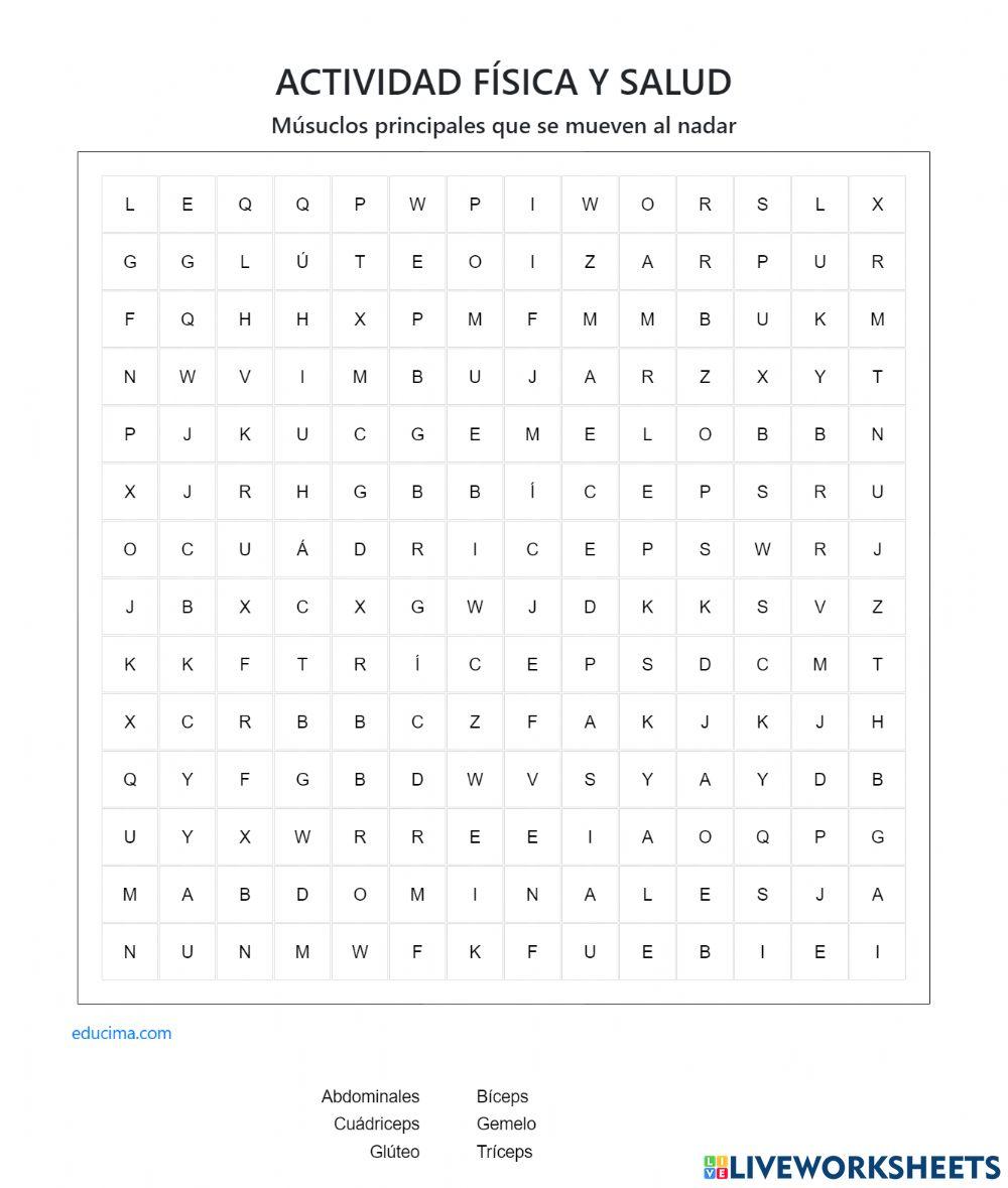 Actividad física y salud